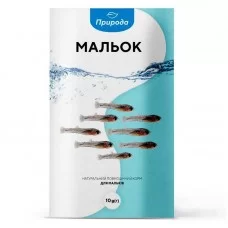 Натуральний корм для акваріумних риб Природа «Мальок» 10 г (для молодих риб)