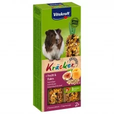 Лакомство для морских свинок Vitakraft «Kracker Original + Frucht & Flakes» 112 г / 2 шт. (фрукты и хлопья)