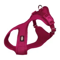 Шлея Trixie нейлонова «Soft» XS-S 30-45 см / 15 мм (рожева)
