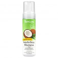 Сухой гипоаллергенный шампунь-спрей для кошек и собак TropiClean «Gentle Coconut» (Кокос) 220 мл - cts