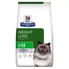 Сухой корм для кошек, для снижения веса Hills Prescription Diet r/d Weight 3 кг (курица)