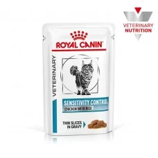 Влажный корм для кошек, при пищевой аллергии Royal Canin Sensitivity Control 85 г (домашняя птица)