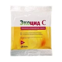 Порошок для дезинфекции KRKA «Экоцид С» 50 г - cts