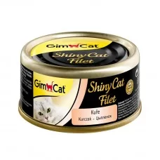 Вологий корм для котів GimCat Shiny Cat Filet 70 г (курка)