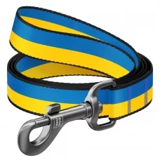 Поводок WAUDOG Nylon с рисунком «Colors of freedom» S 122 см/15 мм