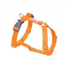 Шлея для собак регульована Amiplay Samba Guard S 17-27 см, 26-35 см / 15 мм (помаранчевий)