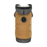 Толстовка Pet Fashion «Rollie» для собак, размер XS, бежевая/серая (лимитированная серия)