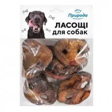 Ласощі для собак Природа П\'ятаки свинячі 100 г