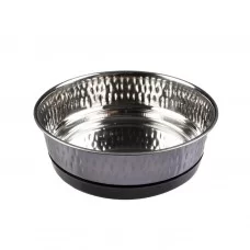 Миска для собак Duvo+ «Glossy Fix» 16,5 х 16,5 х 5,7 см, 800 мл (метал)