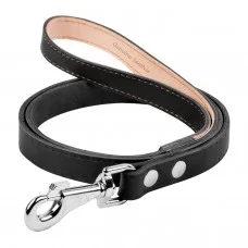 Поводок Collar одинарный непрошитый 122 см / 20 мм (чёрный)
