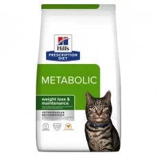 Сухой корм для кошек, для снижения веса Hills Prescription Diet Feline Metabolic 1,5 кг (домашняя птица)
