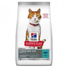 Сухой корм для стерилизованных кошек Hills Science Plan Adult Sterilised Cat 1,5 кг (тунец)