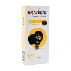 Таблетки для собак MSD Animal Health «Bravecto» (Бравекто) від 2 до 4,5 кг, 1 таблетка (от внешних паразитов)