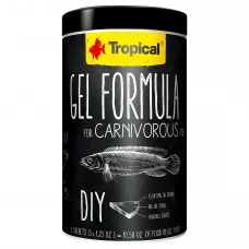 Корм для аквариумных рыб ручного приготовления Tropical «Gel Formula Carnivore» 3 x 35 г (для плотоядных цихлид)