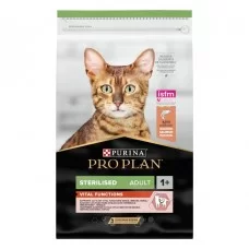 Сухой корм стерилизованных кошек и кастрированных котов ProPlan Sterilised, 10 кг (лосось)