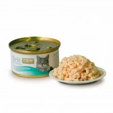 Влажный корм для котят Brit Care Cat Kitten Chicken 80 г (курица и сыр)