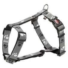 Шлея Trixie нейлонова «Silver Reflect» XS-S 30-40 см / 15 мм (сіра)