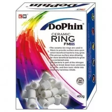 Наповнювач для фільтра KW Zone Dophin «Ceramic Ring» керамічні кільця 400 г