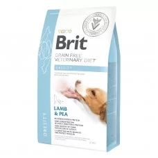 Сухой корм для собак, для снижения веса Brit GF Veterinary Diet Dog Obesity 2 кг (ягнёнок)
