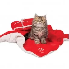 Плед Pet Fashion «New Year Gift» 75 см / 60 см (красный)