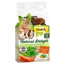 Травяной микс GimBi Natural Delight травы и морковь, 100 г