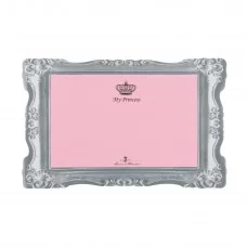 Коврик под миску Trixie «My Princess» 44 см / 28 см (розовый)