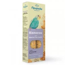 Ласощі для хвилястих папуг Природа «Колосок» 140 г / 2 шт. (бісквіт)
