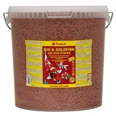 Сухой корм для прудовых рыб Tropical в палочках «Koi & Goldfish Colour Sticks» 21 л (для всех прудовых рыб)