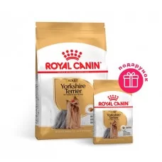 Сухой корм для взрослых собак породы йоркширский терьер Royal Canin Yorkshire Terrier Adult 1,5 кг + 500 г (домашняя птица)