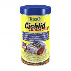 Сухой корм для аквариумных рыб Tetra в гранулах «Cichlid Colour Mini» 500 мл (для всех цихлид)