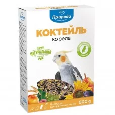 Корм для середніх папуг Природа «Корела» 500 г