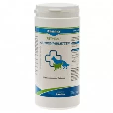 Добавка для кошек и собак Canina «PETVITAL Arthro-Tabletten» 1000 таблеток, 1 кг (для суставов)