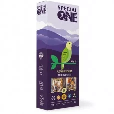 Лакомство для волнистых попугаев Special One 90 г / 2 шт (полевые цветы)