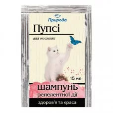 Шампунь для котят Природа «Пупси» 15 мл (от внешних паразитов)