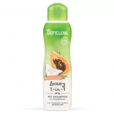 Шампунь-кондиционер для кошек и собак TropiClean «Papaya & Coconut» (Папайя и кокос) 355 мл - dgs