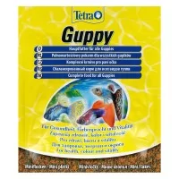Сухий корм для акваріумних риб Tetra в пластівцях «Guppy» 12 г (для гупі)