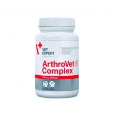 Витаминный комплекс для собак и кошек VetExpert ArthroVet Complex для здоровья хрящей и суставов, 60 капсул- cts